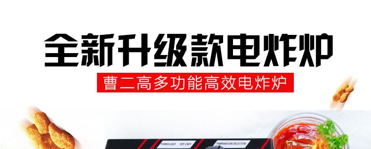 電炸爐 單缸特繽加厚大6L家用薯條薯塔機炸雞爐油炸爐 油炸鍋商用