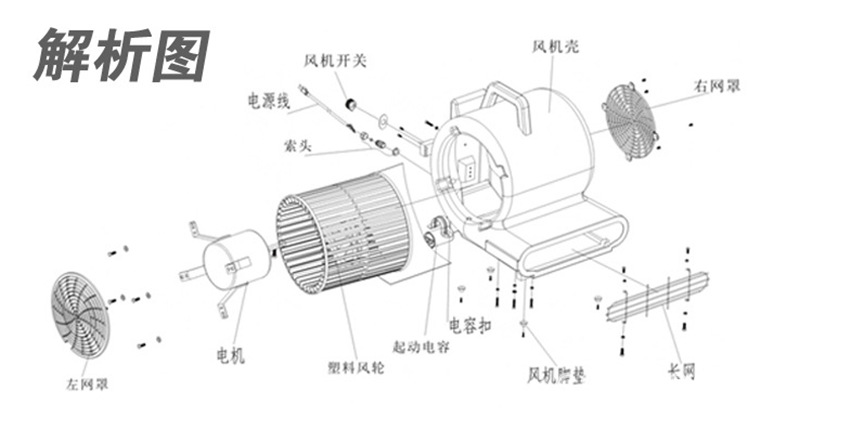 SC-900三速吹風機 鼓風機 酒店賓館地毯用吹干機 地毯地面烘干機