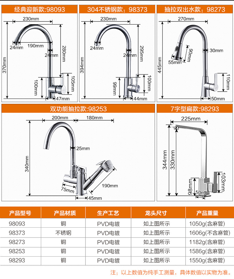 卡貝衛(wèi)浴 廚房SUS304不銹鋼水槽 單槽套餐 洗菜盆 水池洗手盆